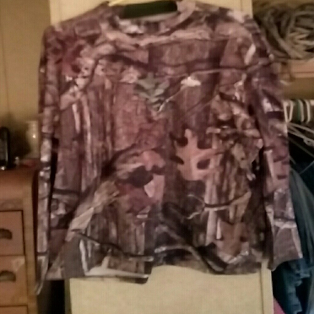 Long sleeve camo shirt