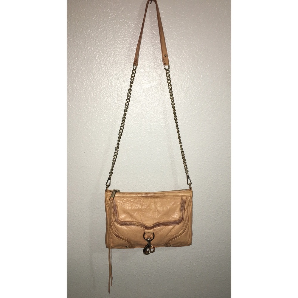 Rebecca Minkoff  camel Mac crossbody bag