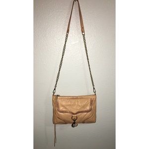 Rebecca Minkoff  camel Mac crossbody bag