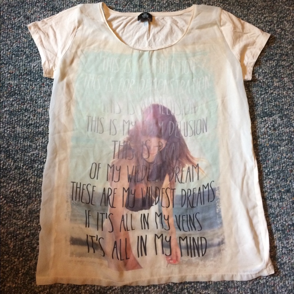 Medium  MNG Jeans t-shirt with graphic