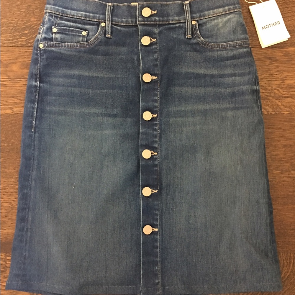 Mother denim skirt