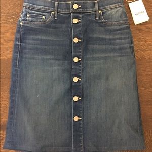 Mother denim skirt