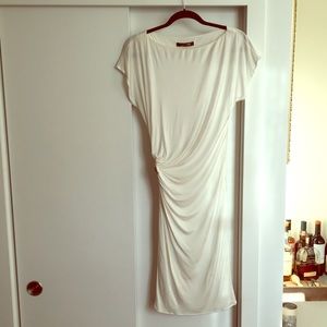 Roberto Cavalli Satin- Jersey Dress