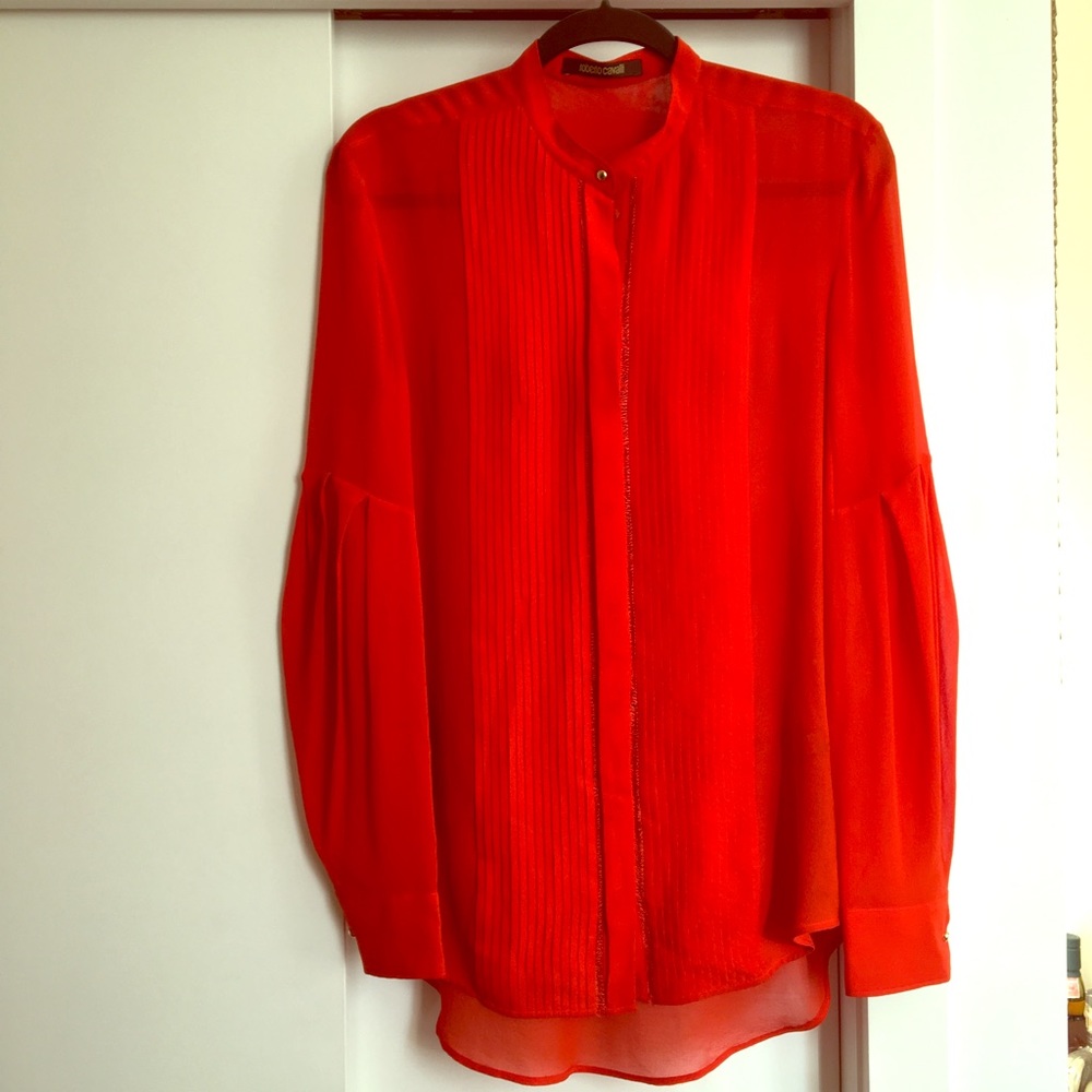 Silk Roberto Cavalli Blouse