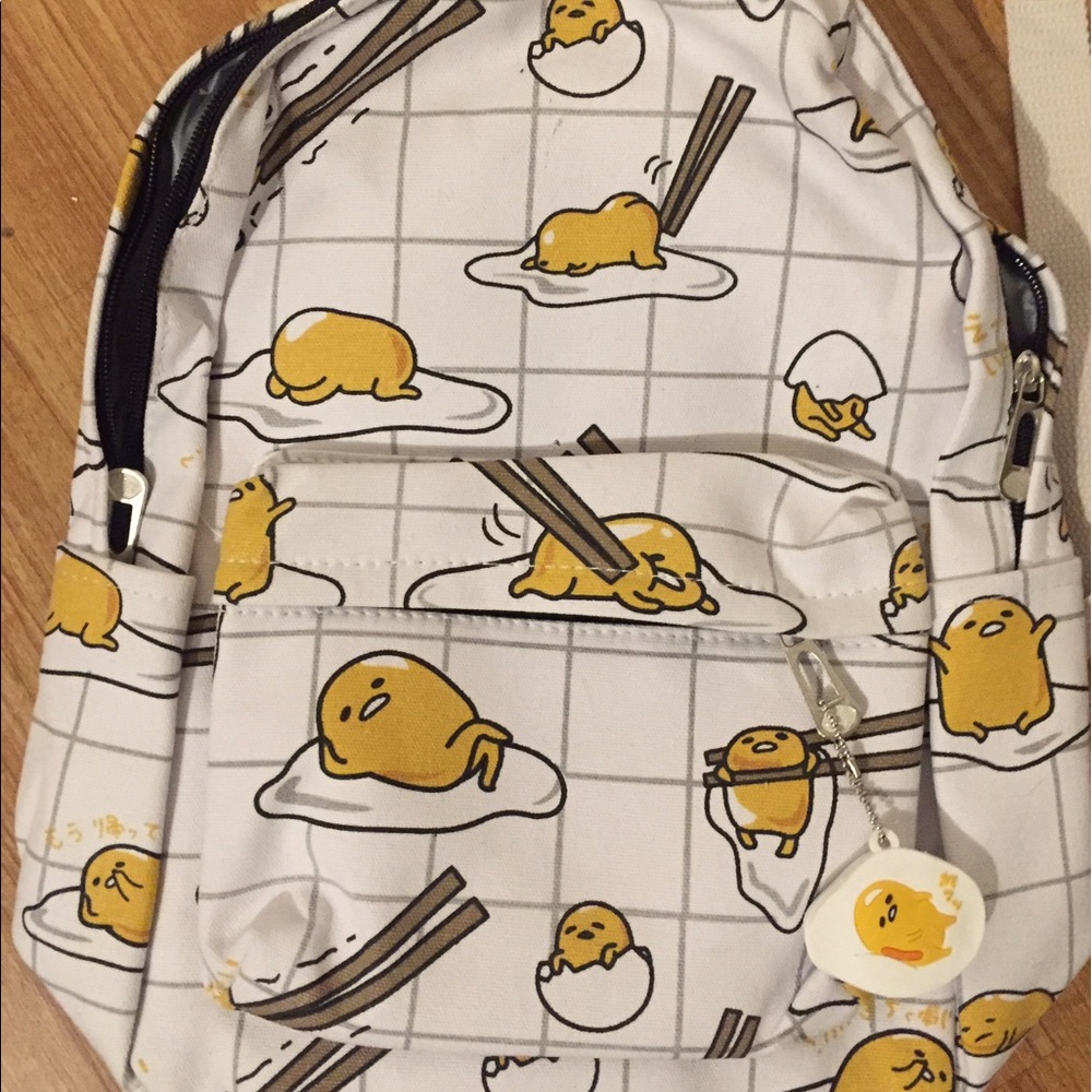 Sanrio lazy egg gudetama backpack