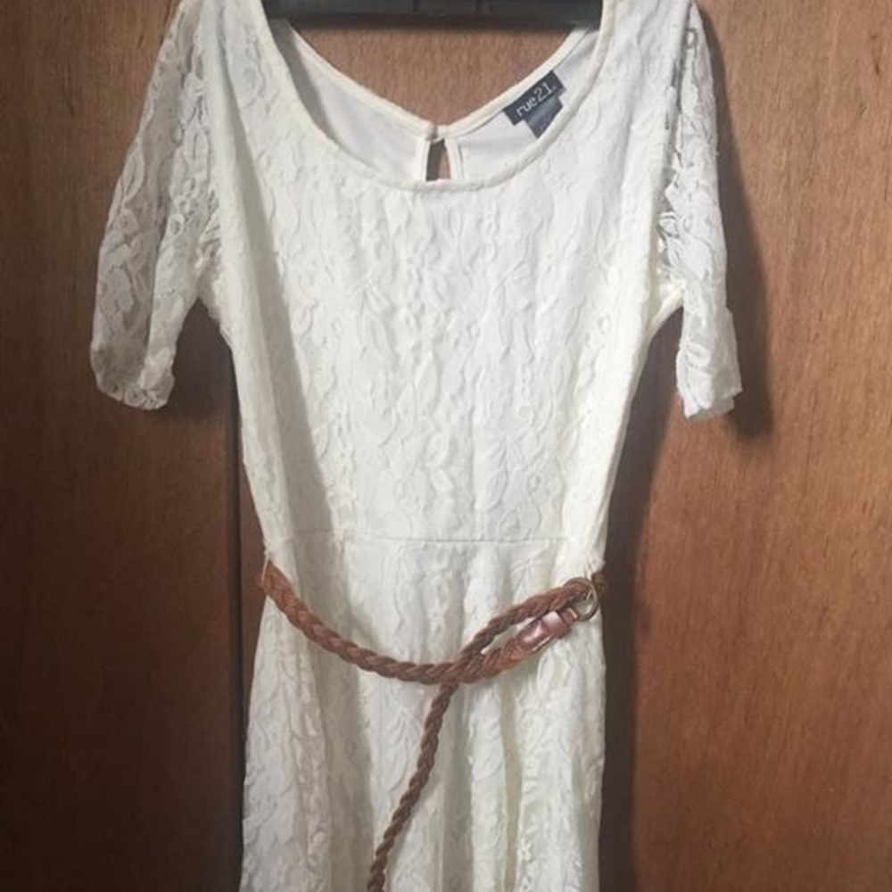 Off white lace dress