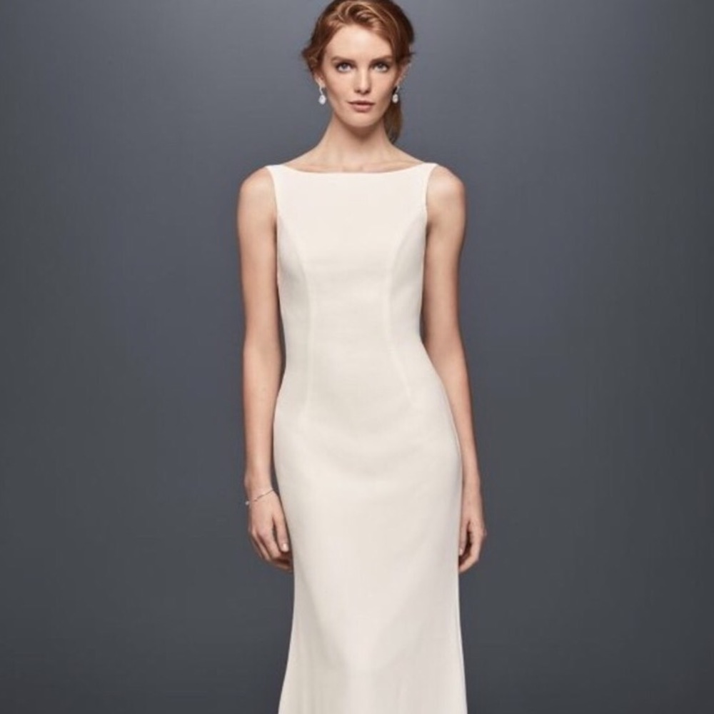 White Boho Wedding Dress