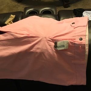 Pink polo shorts