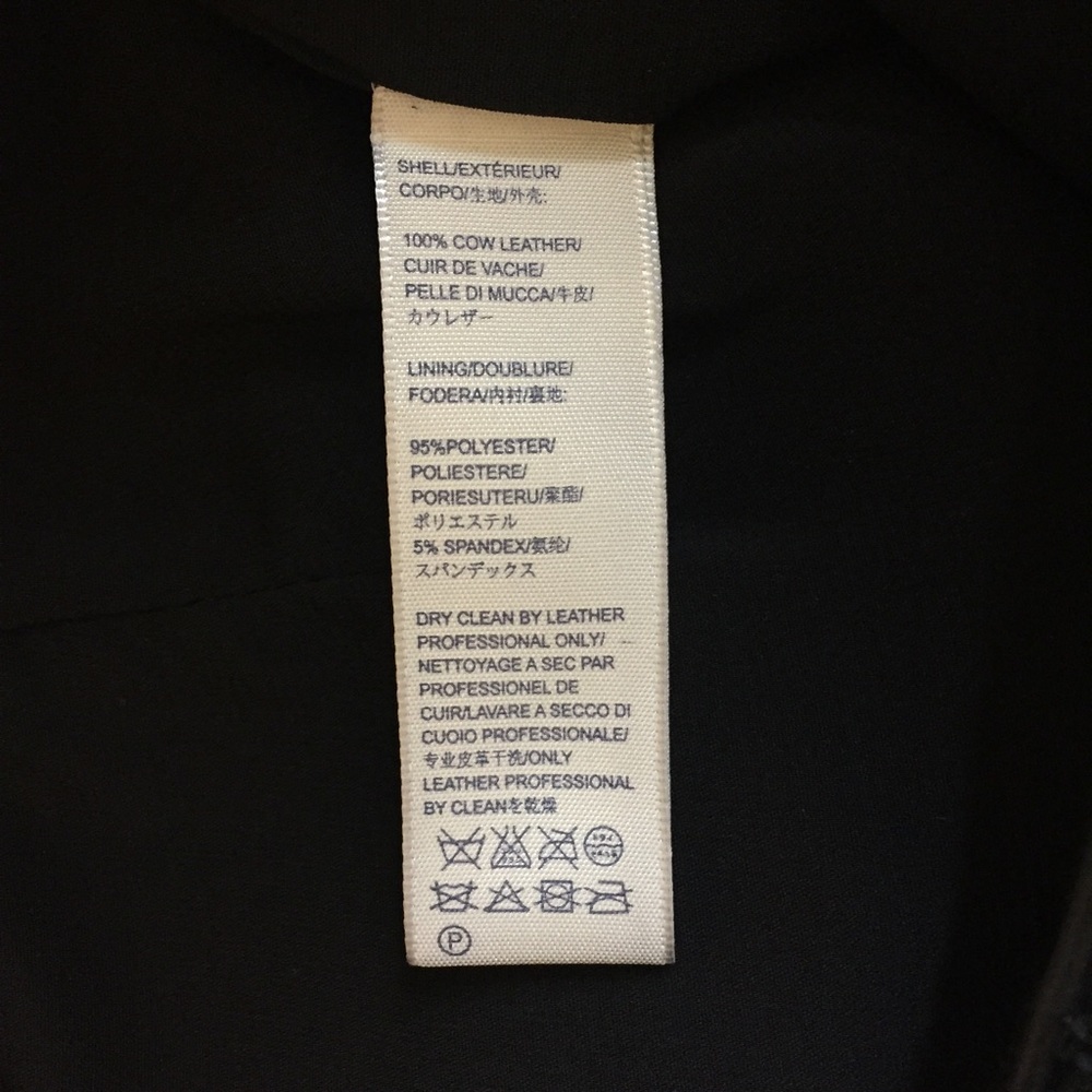 Rebecca Minkoff Black Leather Skirt - Picture 7 of 8