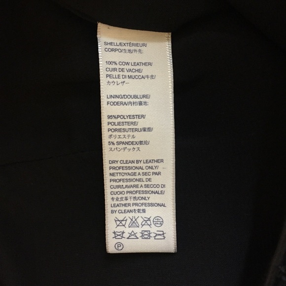 Rebecca Minkoff Black Leather Skirt - Picture 7 of 8