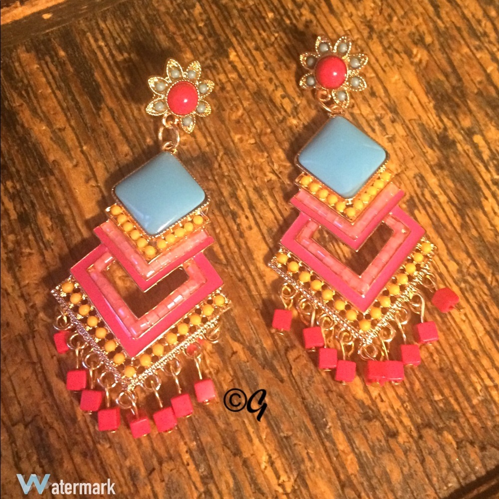 ⭐🏁️Bohemian Style Earrings.