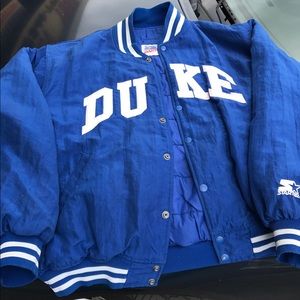 duke blue devils starter jacket