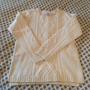 Girls cable knit sweater