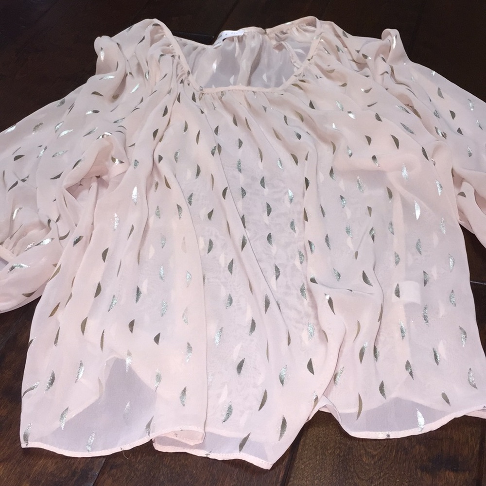 Chandi and Lia metallic blouse - Picture 2 of 7
