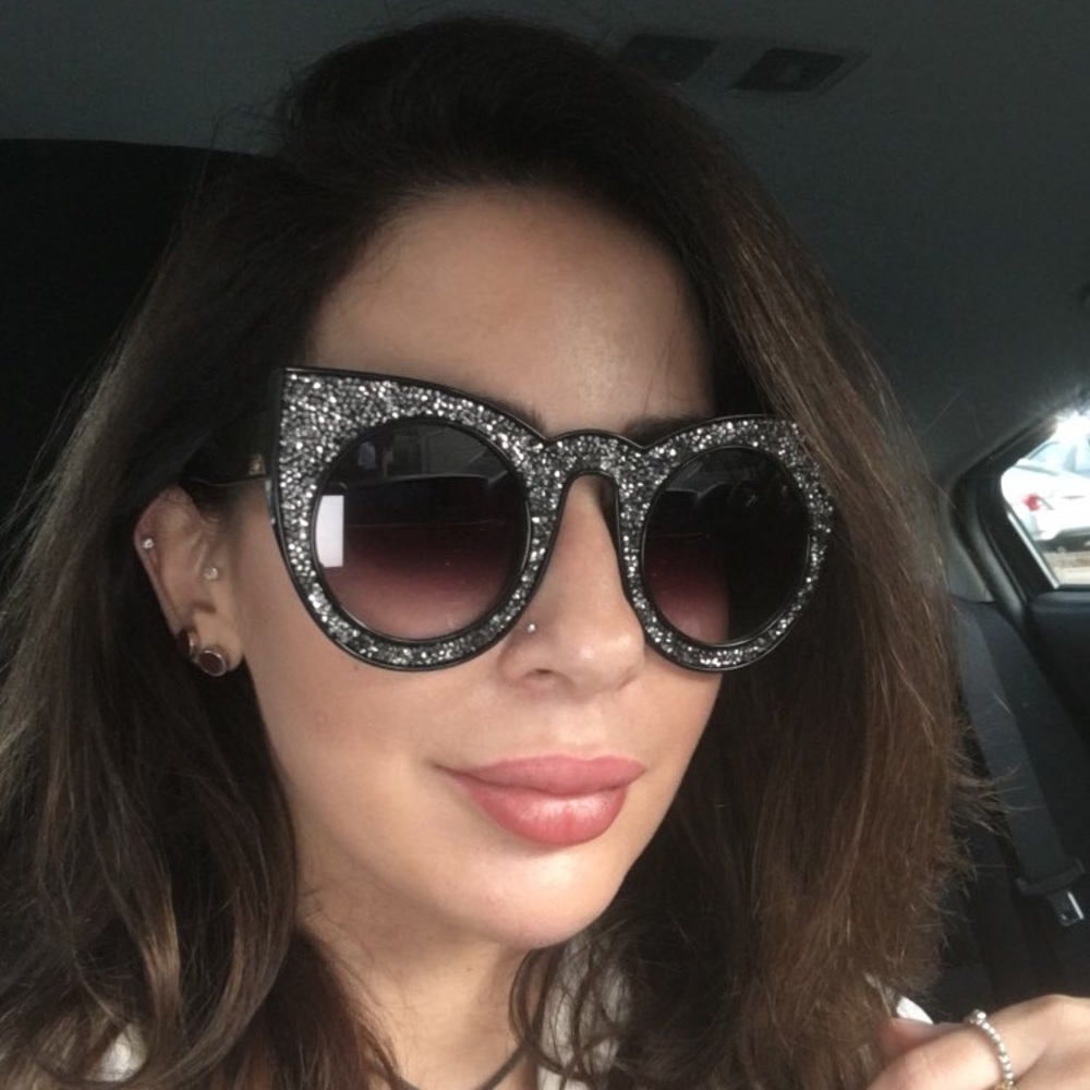 Five Styles - Stone Encrusted Cat Eye Sunnies - Picture 2 of 8