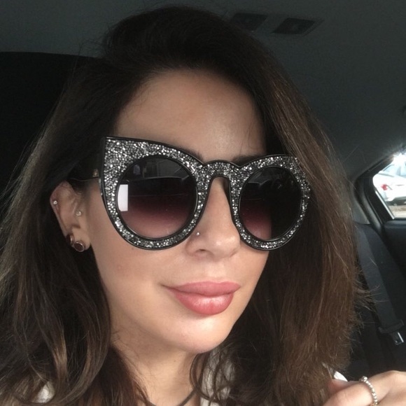 Five Styles - Stone Encrusted Cat Eye Sunnies - Picture 2 of 8