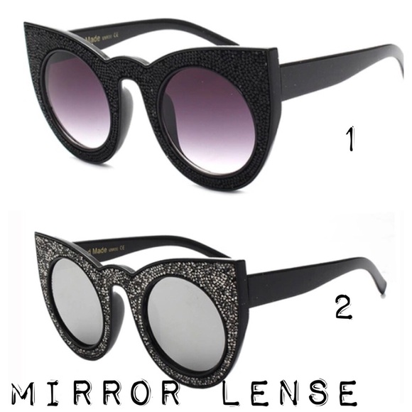 Five Styles - Stone Encrusted Cat Eye Sunnies - Picture 3 of 8