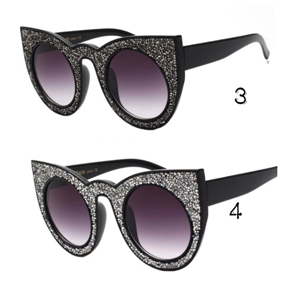 Five Styles - Stone Encrusted Cat Eye Sunnies - Picture 5 of 8