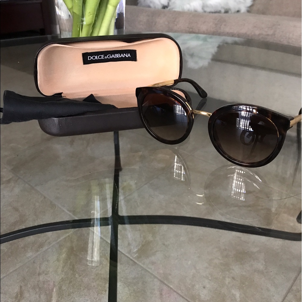 Dolce & Gabbana sunglasses and case