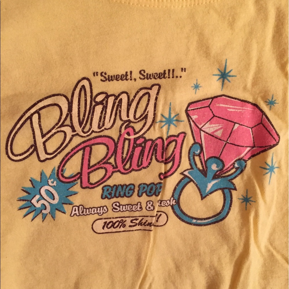 Summer yellow T-shirt