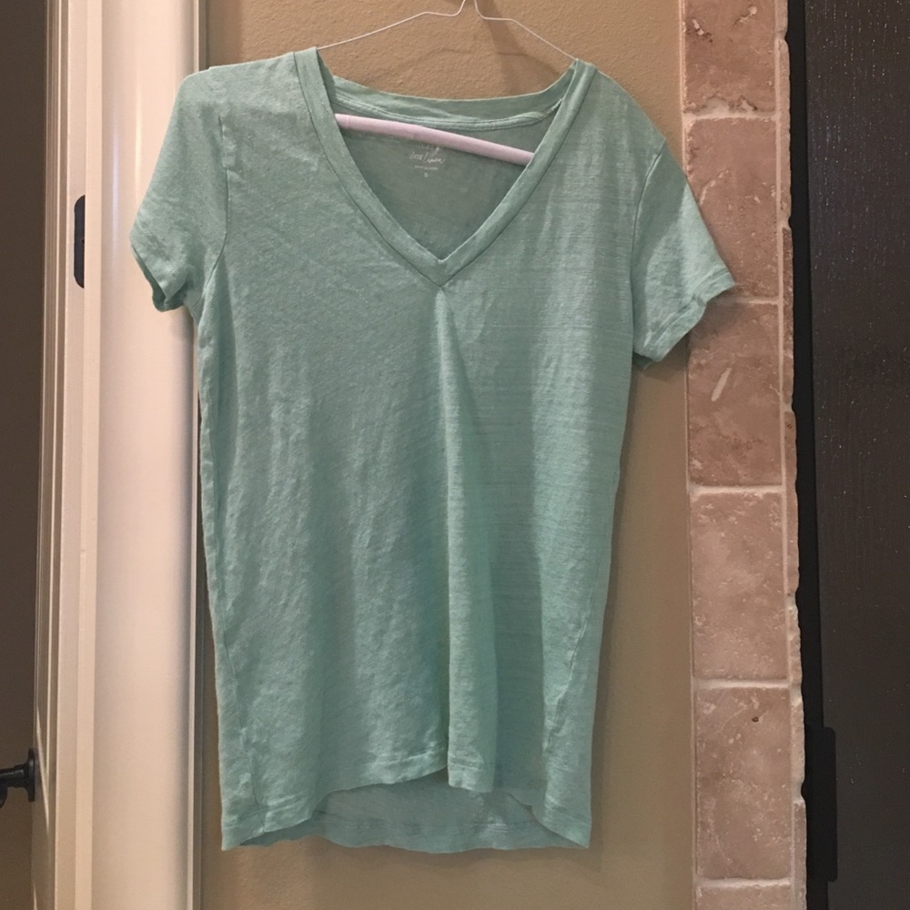 J Crew Linen t-shirt