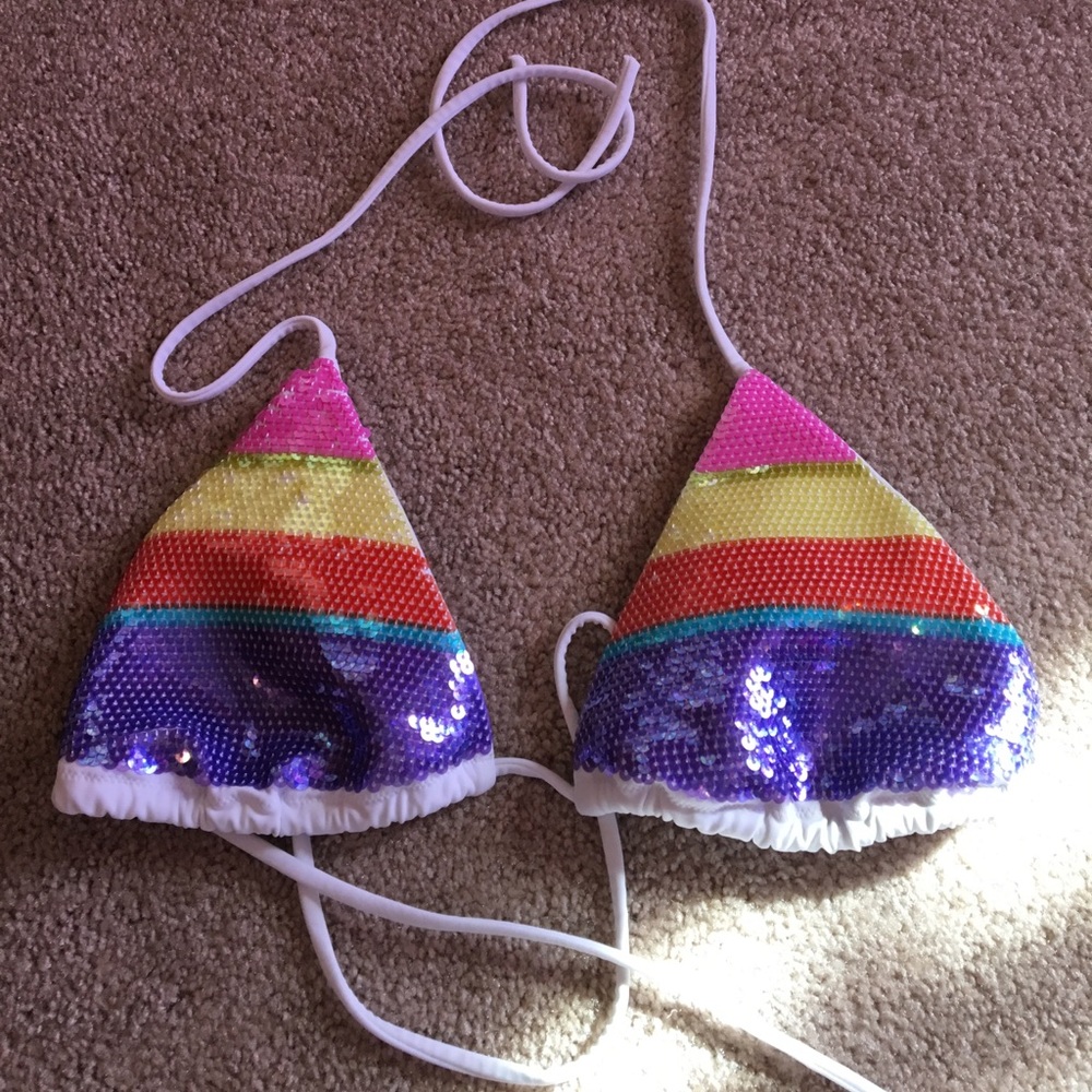 Victoria's secret sequin bathing suit top👙👙