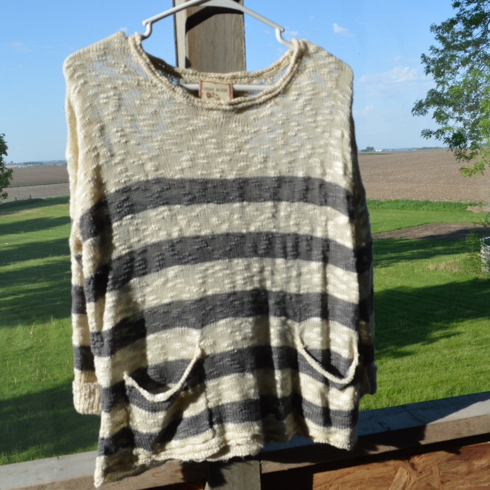Loose Knit Sweater Top