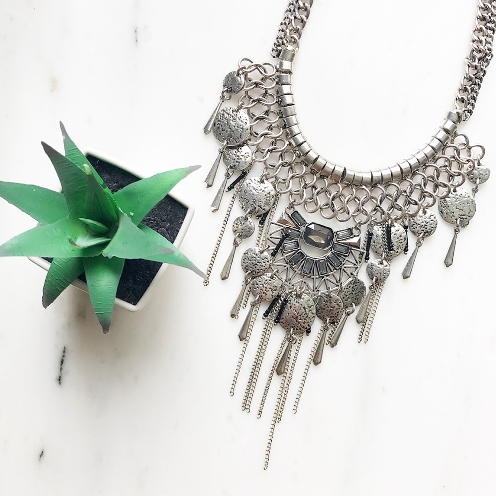 Boho style Statement Necklace - Picture 1 of 2