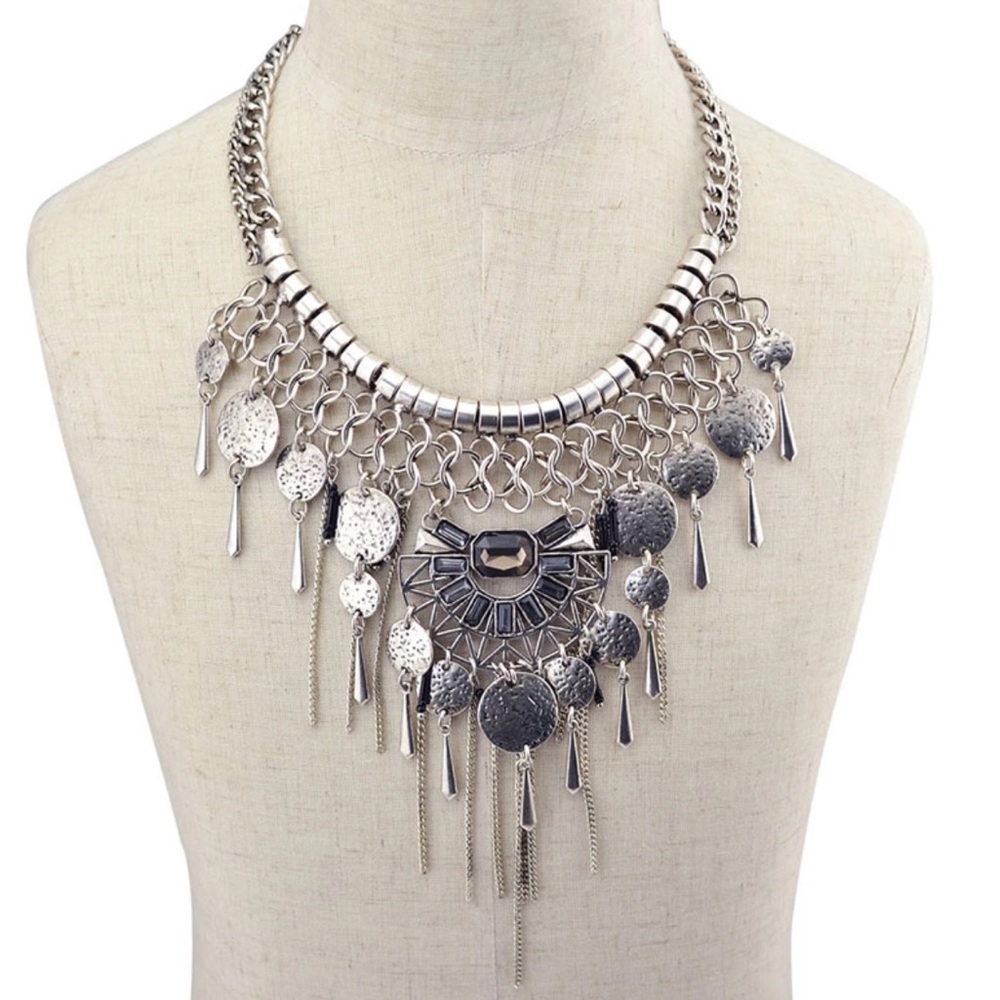 Boho style Statement Necklace - Picture 2 of 2