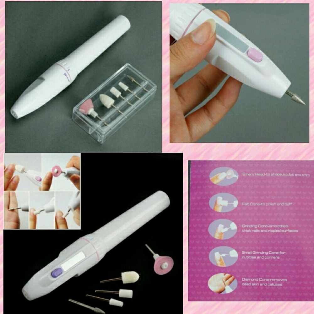 New electric nail art drill set