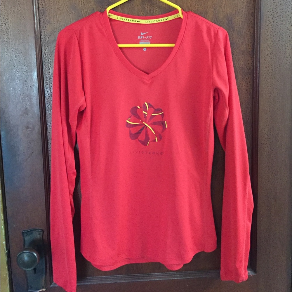 NWOT Nike Livestrong Dri-Fit shirt