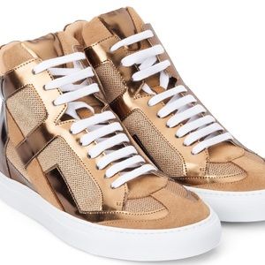 MAISON MARGIELA PARIS✨✨ Gold high top sneakers