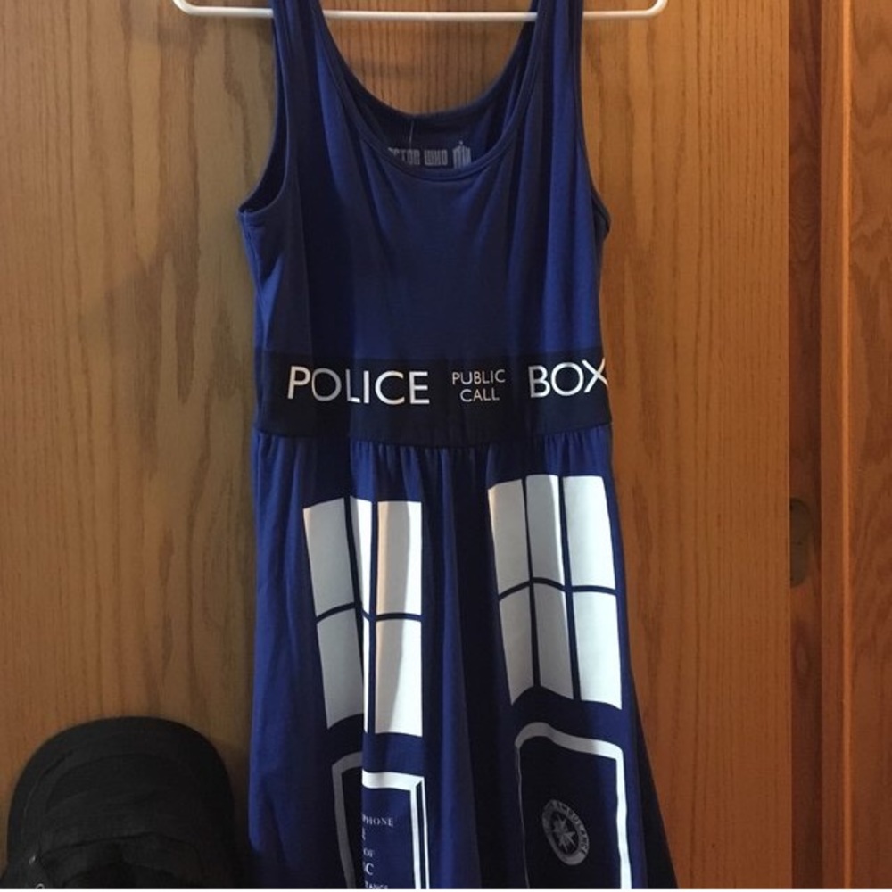 ‼️SOLD‼️ Doctor Who Tardis Dress from Hot Topic