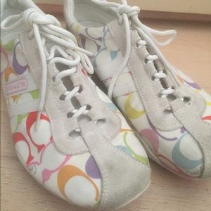 Coach Rainbow Shoes