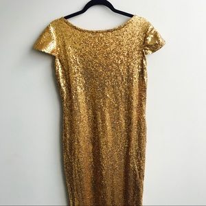 Gold Sequin Dress | NWT
