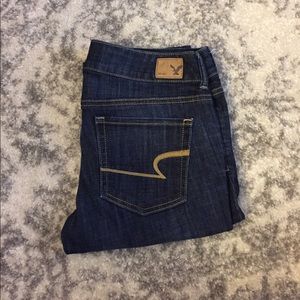 American Eagle Denim Capris