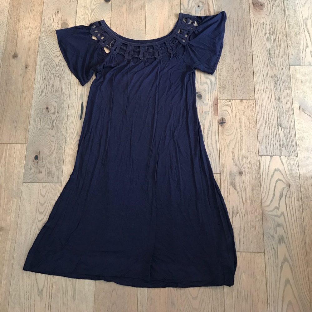French connection lace top dress