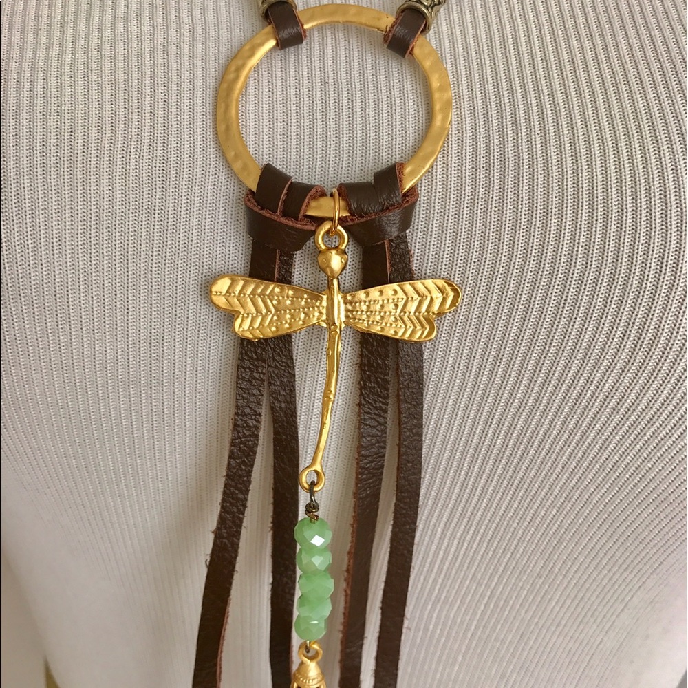 Boho leather necklaces Free People Style. - Picture 4 of 4