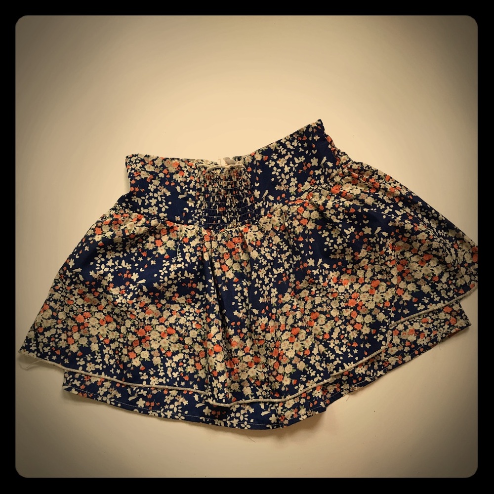 Floral skort