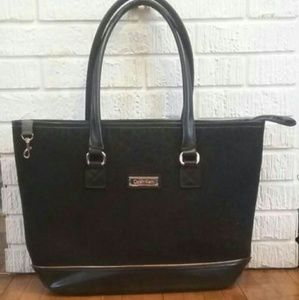 Calvin Klein Signature Laptop Bag Travel Tote