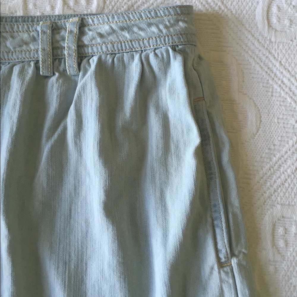 Fossil - Button Down Front Jean Skirt - image 3