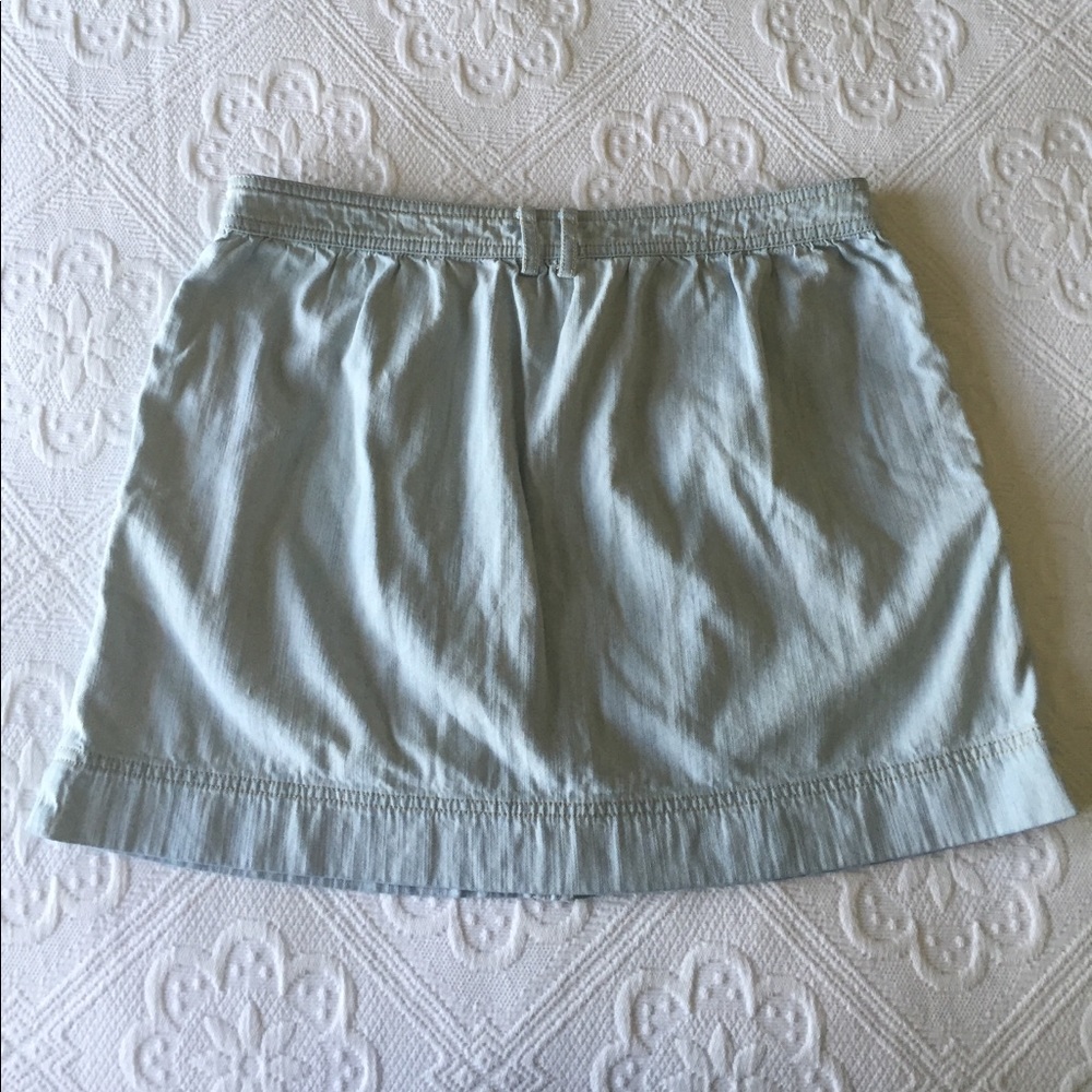 Fossil - Button Down Front Jean Skirt - image 5