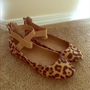 BellaMarie Leopard Ballet Flats