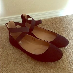 BellaMarie Black Ballet Flats