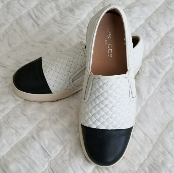 J/Slides Shoes - PRICE DROP! J Slides Cap Toe Slip Ons Sneakers