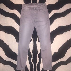 7 For All Mankind Ankle Skinny Jeans