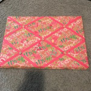 Lilly Pulitzer picture board