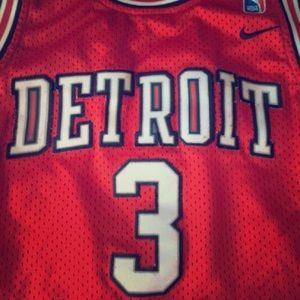 Vintage Ben Wallace Detroit Pistons Nike jersey