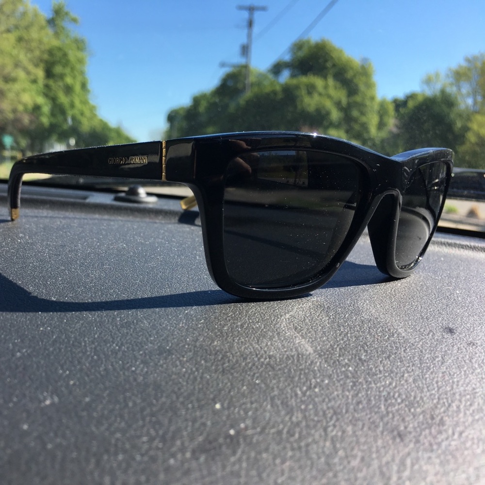 Giorgio Armani Black Sunglasses