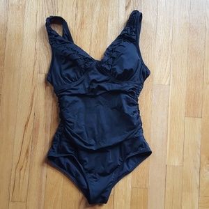 Braided One Piece Swim Suit